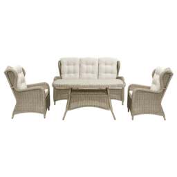 Brimscombe Luxury Woven Lounge Set - The Cotswold Company - thumbnail 2