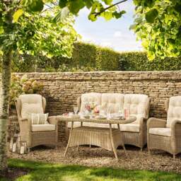 Brimscombe Luxury Woven Lounge Set - The Cotswold Company