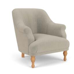 Everett Armchair - Natural - Eco Chenille - The Cotswold Company