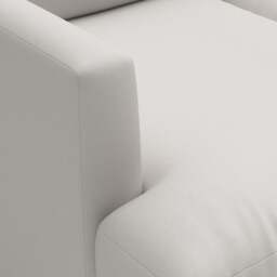 Large 2 Seater Sofa - Dove grey - House linen mix - Jackson - The Cotswold Company - thumbnail 4