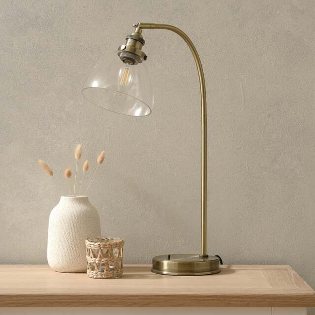Boxwell Table Lamp - Antique Brass - Home Accessories - The Cotswold Company - image 1