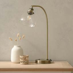 Boxwell Table Lamp - Antique Brass - Home Accessories - The Cotswold Company - thumbnail 2