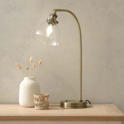 Boxwell Table Lamp - Antique Brass - Home Accessories - The Cotswold Company - thumbnail 3