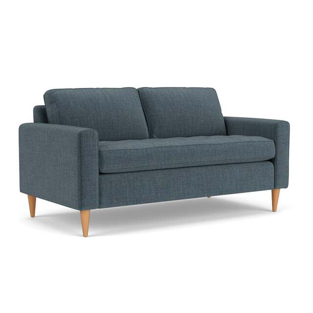 Large 2 Seater Sofa - Teal - Eco Chenille - Saxon - The Cotswold Company - image 1