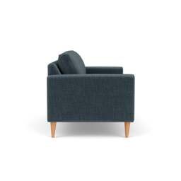 Large 2 Seater Sofa - Teal - Eco Chenille - Saxon - The Cotswold Company - thumbnail 3