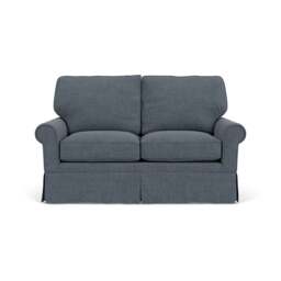 Large 2 Seater Sofa - Indigo - Rustic Weave - Dawson - The Cotswold Company - thumbnail 2
