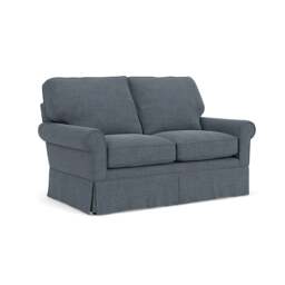 Large 2 Seater Sofa - Indigo - Rustic Weave - Dawson - The Cotswold Company
