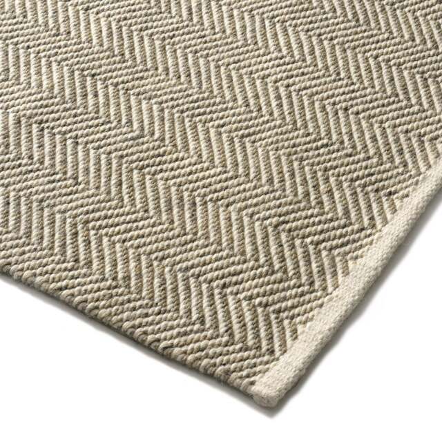 Milton Herringbone Rug Moss 120x170cm - Home Accessories - The Cotswold Company - image 1