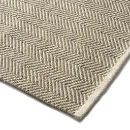 Milton Herringbone Rug Moss 120x170cm - Home Accessories - The Cotswold Company