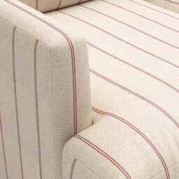 Jackson Large 2 Seater - Raspberry - Compton Stripe - The Cotswold Company - thumbnail 4