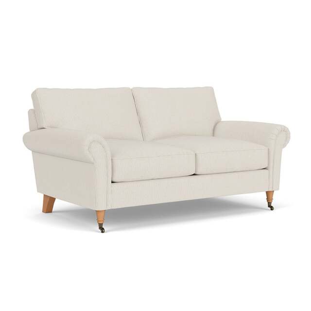 Osbourne Large 2 Seater - Natural - Broadway Stripe - The Cotswold Company - image 1