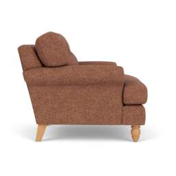 Armchair - Brick Marl - Aquaclean Oxford - Talbot - The Cotswold Company - thumbnail 3