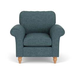Hurley Armchair - Lake Marl - Aquaclean Oxford - The Cotswold Company - thumbnail 2