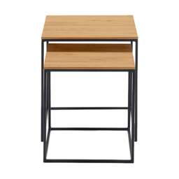 Nesting Side Tables - Weston Oak - The Cotswold Company - thumbnail 3