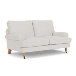 Stewart 2 Seater - Grey - Broadway Stripe - The Cotswold Company