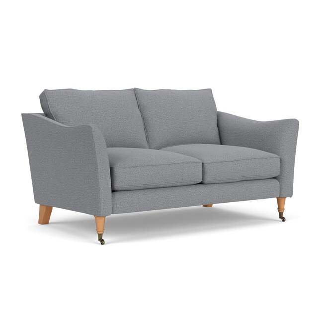 2 Seater Sofa - Blue Marl - House Weave - Robinson - The Cotswold Company - image 1