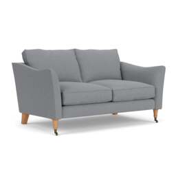 2 Seater Sofa - Blue Marl - House Weave - Robinson - The Cotswold Company