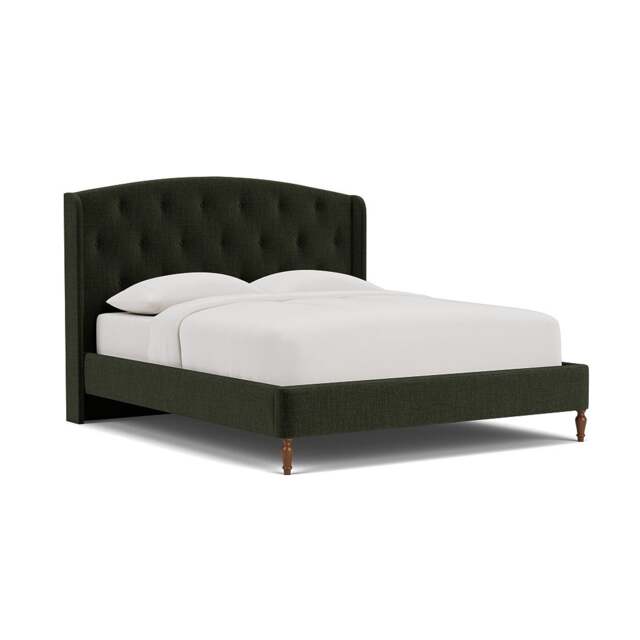 Gilmore Super King Classic Bedstead - Moss - Eco Chenille - The Cotswold Company - image 1