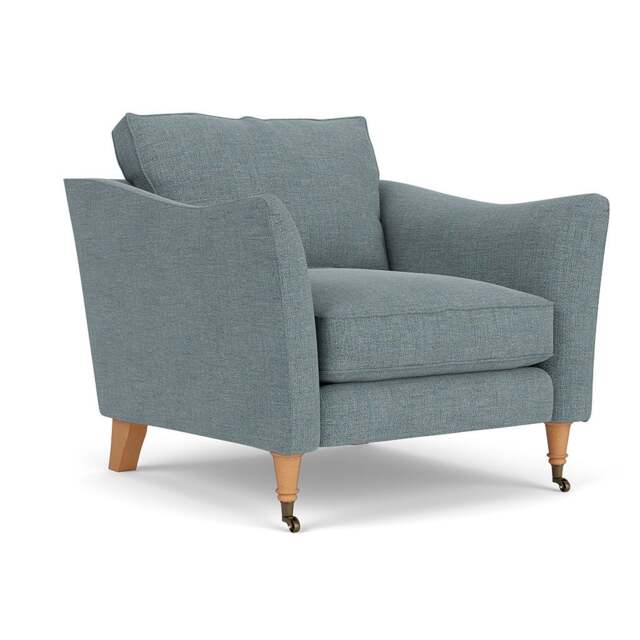 Armchair - Teal marl - Rustic Weave - Robinson - The Cotswold Company - image 1