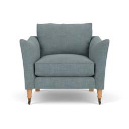 Armchair - Teal marl - Rustic Weave - Robinson - The Cotswold Company - thumbnail 2