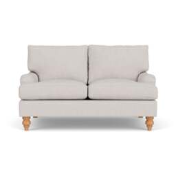 2 Seater Sofa - Soft White - Luxury Italian Linen - Morris - The Cotswold Company - thumbnail 2