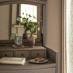 Winchcombe Smoked Oak Vanity Tallboy - The Cotswold Company - thumbnail 4