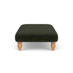 Foot Stool - Moss - Eco Chenille - Clara - The Cotswold Company - thumbnail 3