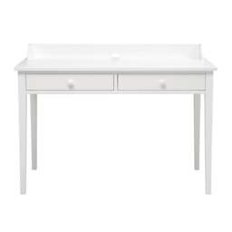 Pensham Pure White Large Study Desk - The Cotswold Company - thumbnail 3