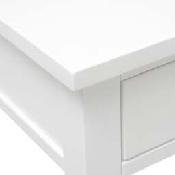 Pensham Pure White Large Study Desk - The Cotswold Company - thumbnail 6
