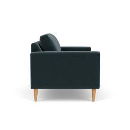 2 Seater Sofa - Night Sky - Matt Velvet - Saxon - The Cotswold Company - thumbnail 3