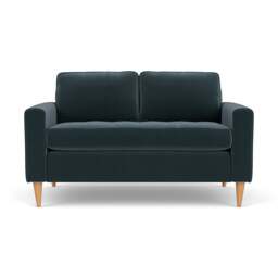 2 Seater Sofa - Night Sky - Matt Velvet - Saxon - The Cotswold Company - thumbnail 2