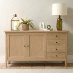 Berkeley Nordic Oak Sideboard - The Cotswold Company - thumbnail 5