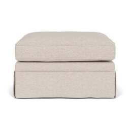 Foot Stool - Natural - House Weave - Dawson Small - The Cotswold Company - thumbnail 2