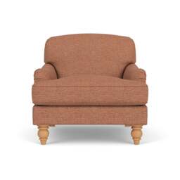 Armchair - Brick - Herringbone Weave - Ashbee - The Cotswold Company - thumbnail 2