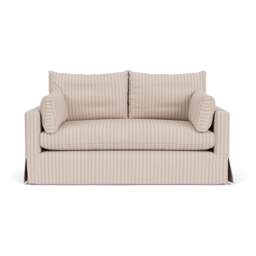 Large 2 Seater Sofa - Flax - Kingham Stripe - Ashton - The Cotswold Company - thumbnail 2