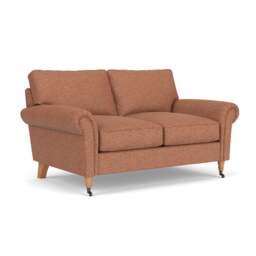 2 Seater Sofa - Brick - Herringbone Weave - Osbourne - The Cotswold Company