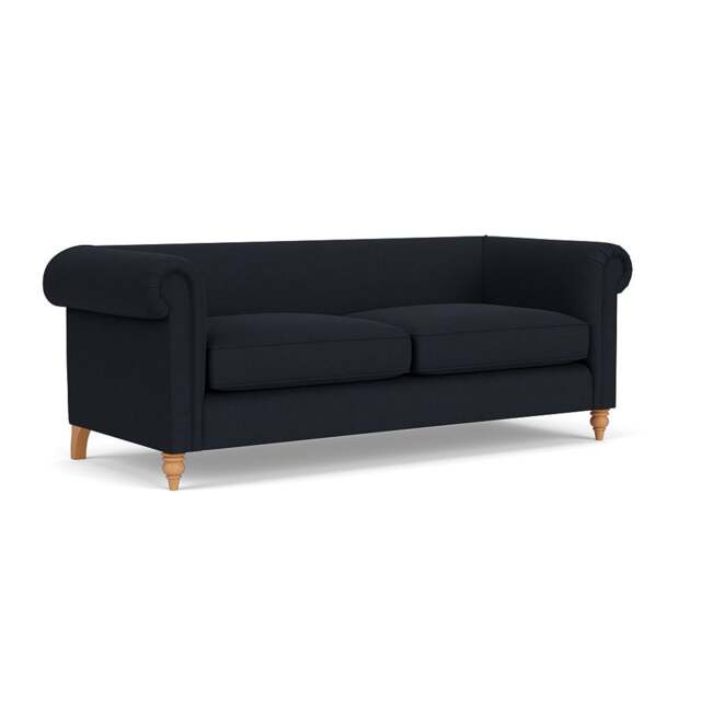 4 Seater Sofa - Ink - House Linen Mix - Rayner - The Cotswold Company - image 1
