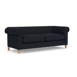 4 Seater Sofa - Ink - House Linen Mix - Rayner - The Cotswold Company - thumbnail 1