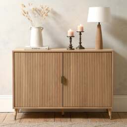 Oakridge Blonde Oak Small Sideboard - The Cotswold Company - thumbnail 2