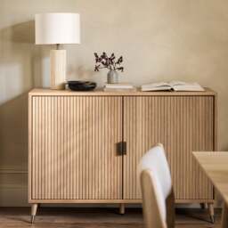 Oakridge Blonde Oak Small Sideboard - The Cotswold Company - thumbnail 1