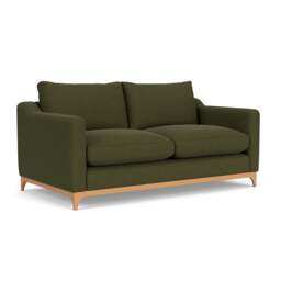 4 Seater Sofa - Forest Green - House Linen Mix - Watson - The Cotswold Company
