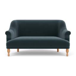 2 Seater Sofa - Night Sky - Matt Velvet - Everett - The Cotswold Company - thumbnail 2