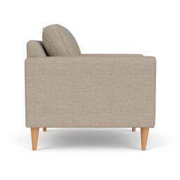 Armchair - Natural - Herringbone Weave - Saxon - The Cotswold Company - thumbnail 3
