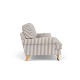 Stewart Large 2 Seater - Indigo - Kingham Stripe - The Cotswold Company - thumbnail 3