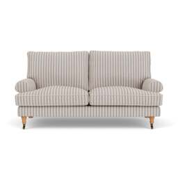 Stewart Large 2 Seater - Indigo - Kingham Stripe - The Cotswold Company - thumbnail 2