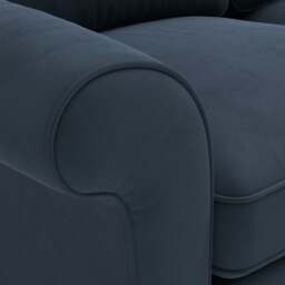 2 Seater Sofa - Night Sky - Matt Velvet - Hurley - The Cotswold Company - thumbnail 4