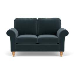 2 Seater Sofa - Night Sky - Matt Velvet - Hurley - The Cotswold Company - thumbnail 2