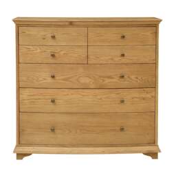 Winchcombe Oiled Oak 7 Drawer Chest - The Cotswold Company - thumbnail 2