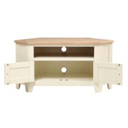 Corner Tv Stand up to 55 - Chester Classic Cream - The Cotswold Company - thumbnail 6