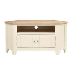 Corner Tv Stand up to 55 - Chester Classic Cream - The Cotswold Company - thumbnail 5